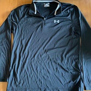 Black Under Armour Quarterzip